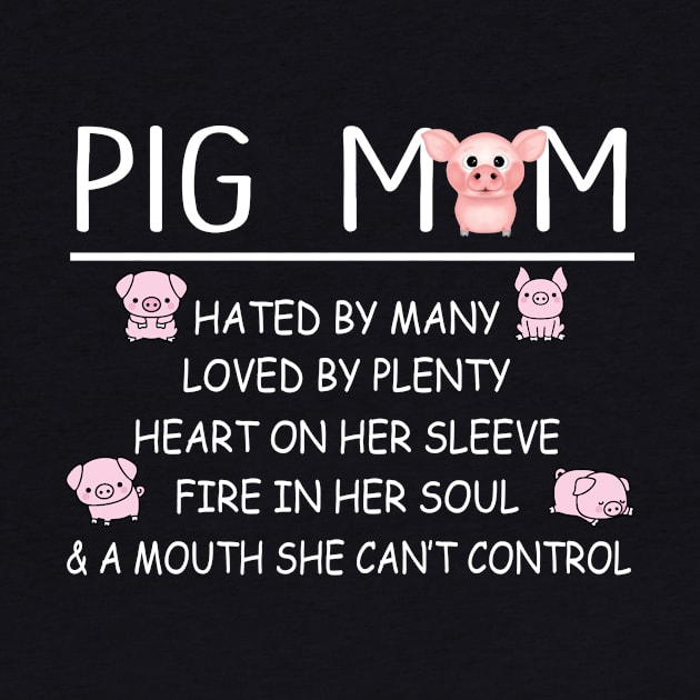 Cute Pig Mom Quotes. by tonydale